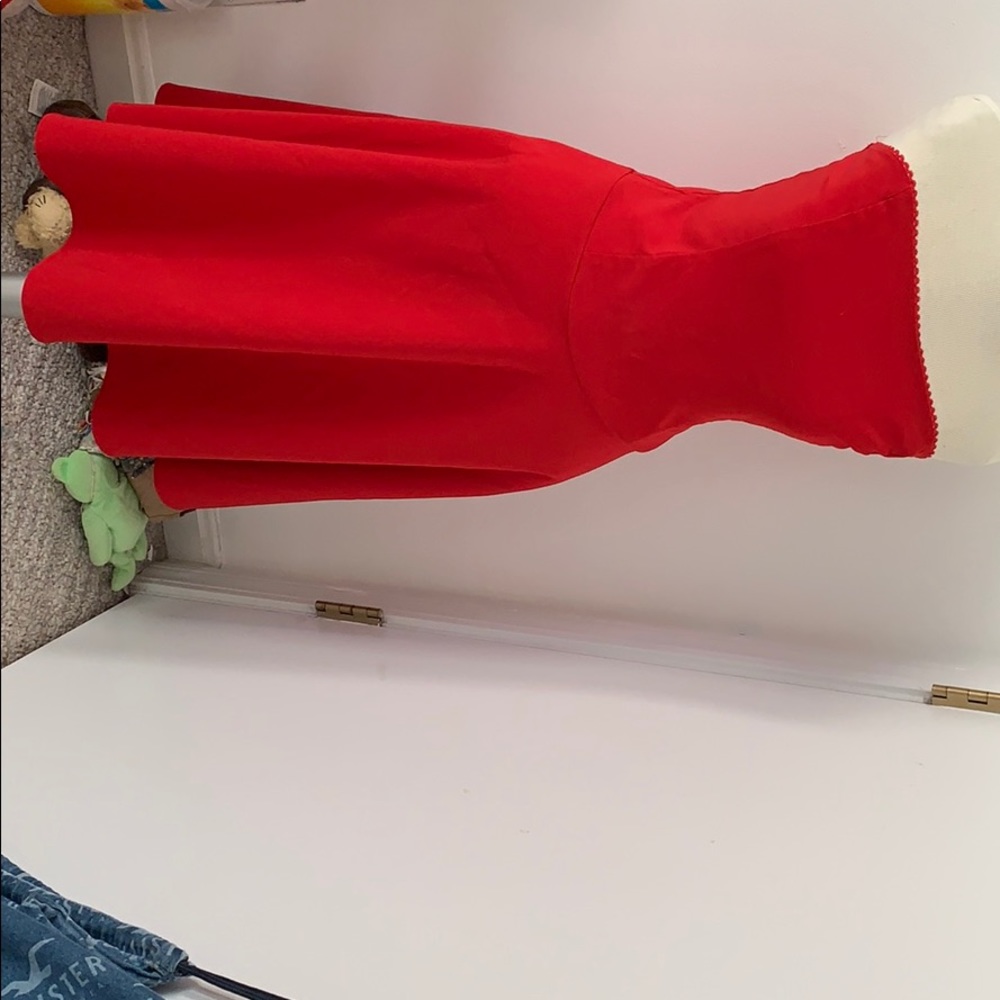 Red dress